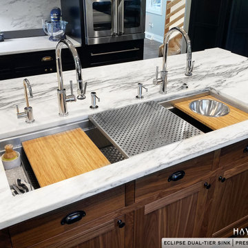 Eclipse Dual-Tier Workstation Sink