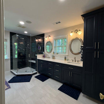 Modern European-Inspired Master Bathroom Remodel in Falls Church, VA