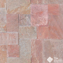 Copper Slate Mini Pattern Gauged - Wall And Floor Tile