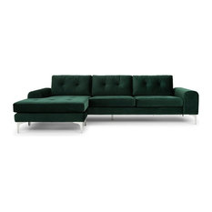50 Most Por Green Sectional Sofas For 2019 Houzz