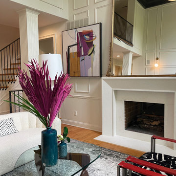 Parisian inspired Piano Room