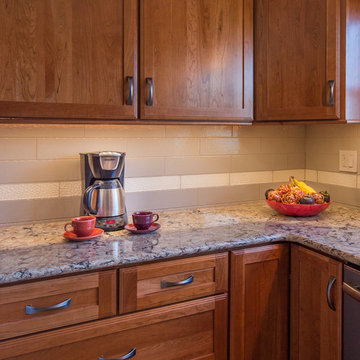 Arlington Heights Large Family Kitchen and Powder Room Remodels