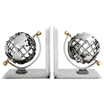 Globe Bookends set of 2 | Eichholtz