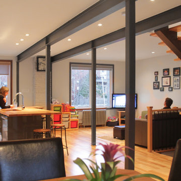 My Houzz: Duplex Becomes a Bright and Spacious Single-Family Home