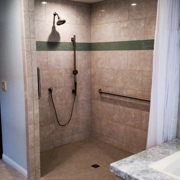 Wheelchair Accessible Bathroom Remodel