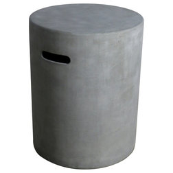 Industrial Accent And Garden Stools by Ocean Rock USA Inc.