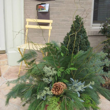 branches in containers