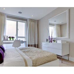Large wall mirror with white frame - Wall Mirrors
