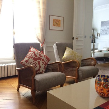 "Mise à jour" d'un salon haussmanien