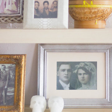 Enchanting Accents Dress Up a Brooklyn Studio for Halloween