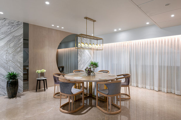 Modern Dining Room by anjali rawat architects