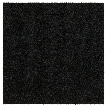 Mohawk Home Dawnville Peel and Stick Carpet Tile, Pack of 10, Charcoal Grey, 18"x18"