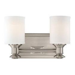Beautiful 2 Light Bathroom Lighting by Minka Lavery Harbour Point - Lighting