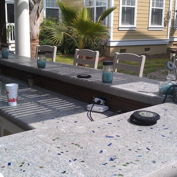 DIY backyard barbeque