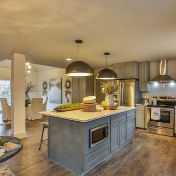 Nova Light Grey Cabinets