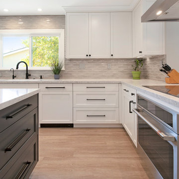 Open + Bright Transitional Kitchen