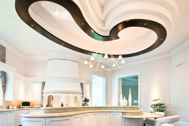 Inspiration for a contemporary kitchen remodel in Chicago