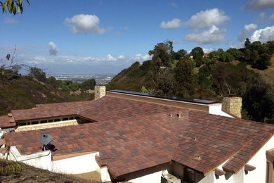 Boral Saxony Slate Tile Roof and Skylights - Rancho Palos Verdes, CA