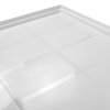 Transolid Linear 60"x32" Rectangular Shower Base With Right Hand Drain, Gray