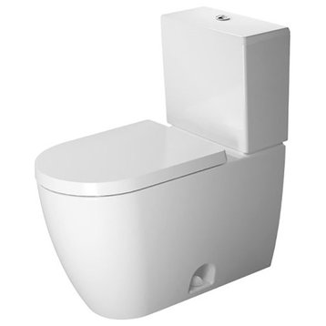 Duravit ME by STARCK Floor Mounted Toilet Bowl, Dual Flush, White