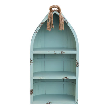 Wooden Canoe Shelf, Large