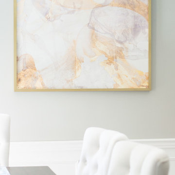 A Neutral Dining Room