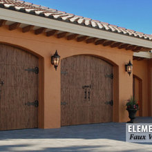 Faux Wood Garage Doors