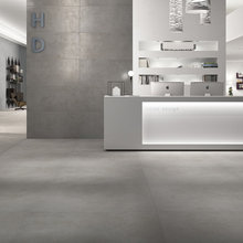 salon carrelage grande dalles