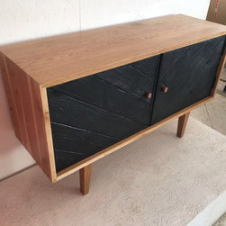 Shou sugi ban oak sideboard - Decorative Chests & Cabinets