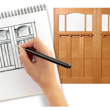 Custom Wood Garage Doors
