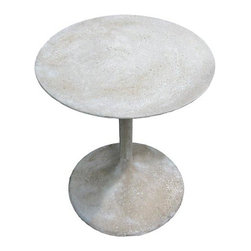 Zachary A. Design Lightweight Fiberglass Outdoor Furniture - Outdoor Side Tables