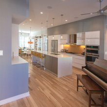 Open concept living/dining
