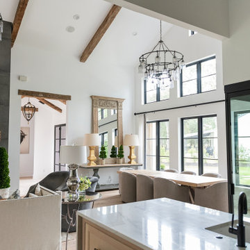 Modern Farmhouse with Golf Simulator