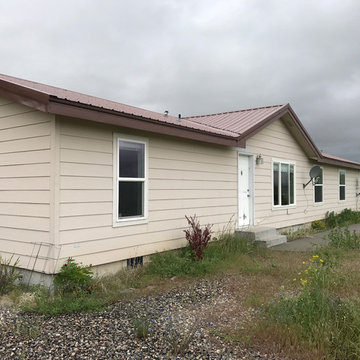 Front Before with Weeds