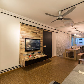 Contemporary Design (Clementi HDB 3 Room)