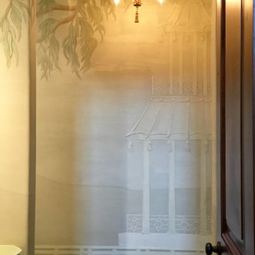 Chinoiserie Powder Bathroom