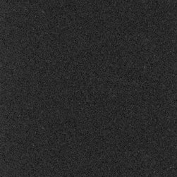 Jet Black Caesarstone Quartz Countertop - Kitchen Countertops
