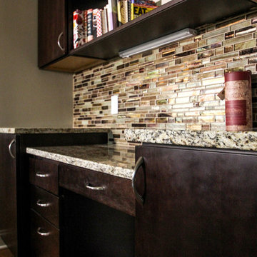 Mocha Cabinets, Kitchen,
