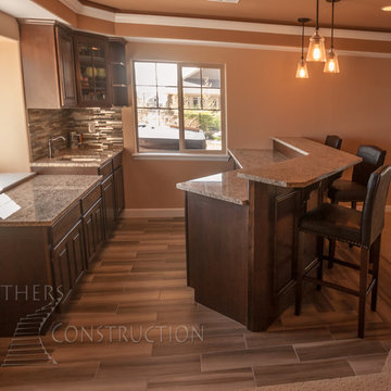 Two Basement Finishing Projects in Blackstone Country Club