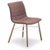 Zuo Modern Trondheim Chair, Tobacco Fabric, Set of 2