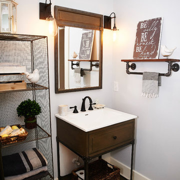 Stylish Bathroom Remodels by Central Construction Group, Inc.