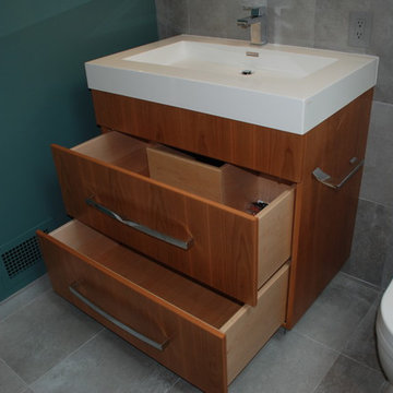 Old Town Alexandria Contemporary Master Bath