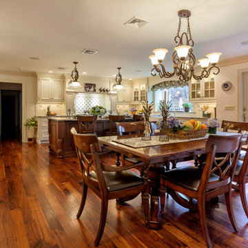 Spring Hydrangea Kitchen