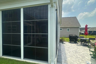 Sunroom with Pavers