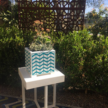 Mid Century Customizable Planter Pots
