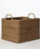 Modern Weave Storage Bin, Natural