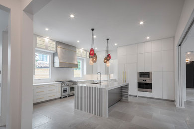 Example of a kitchen design in Houston