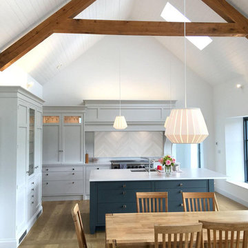 Kenmare painted grey kitchen