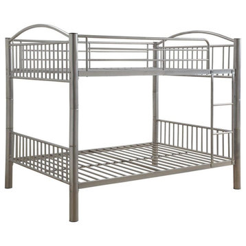 ACME Cayelynn Full/Full Bunk Bed, Silver