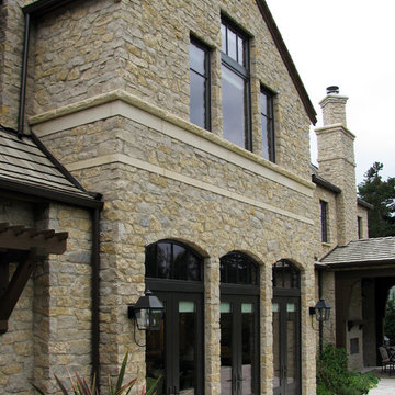 Stone used for outdoor living areas